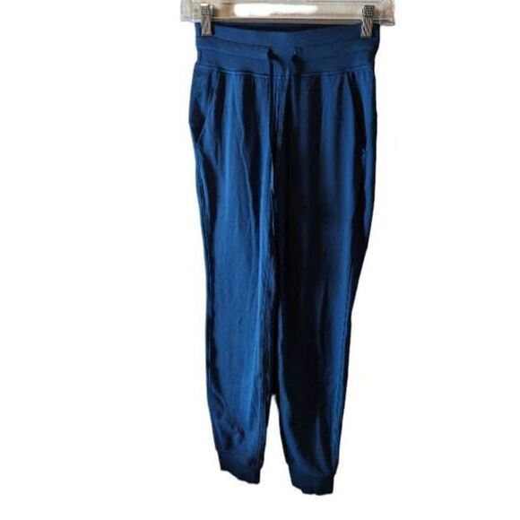 NWOT LULULEMON ATHLETICA Ready To Rulu Pant 'Updated' in Blue Borealis Size 2 - Picture 5 of 6